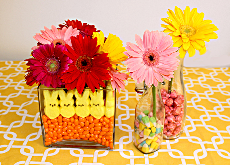 Easter Candy Centerpiece
